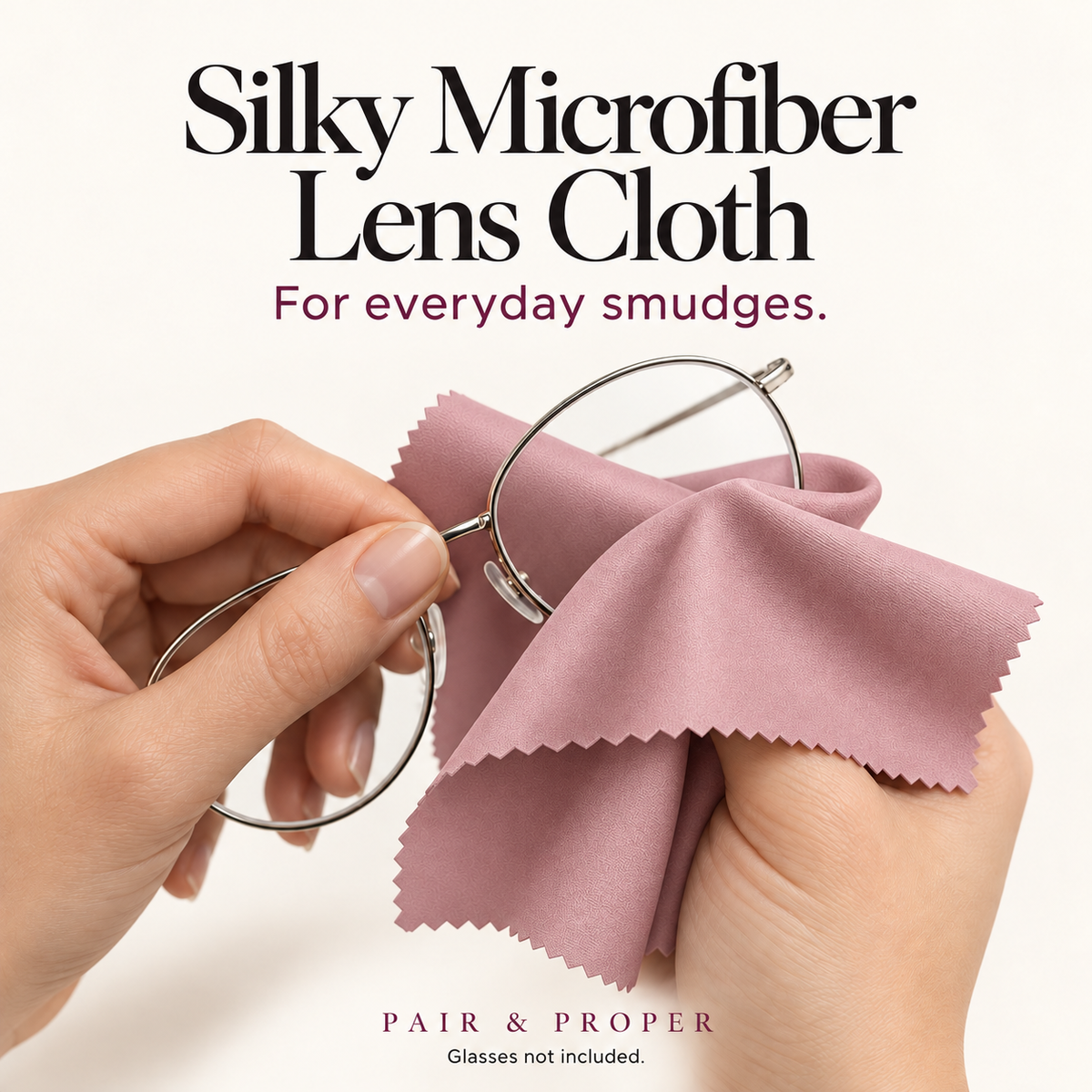 Silk Microfiber Lens Cloth